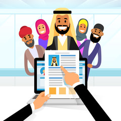 Arab Curriculum Vitae Recruitment Candidate Job Position