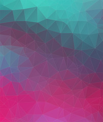 Obraz premium Abstract polygonal background.