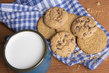 milk and cookies
