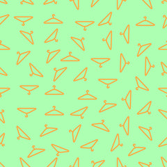 seamless pattern with hanger