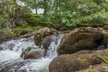 waterfall in wales