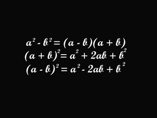 Obraz premium Math formula