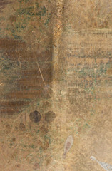 Stained metal texture