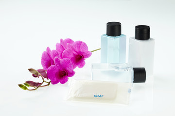 Spa treatment with orchid