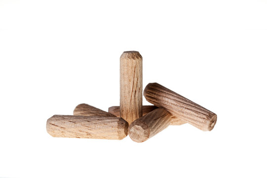 Wooden Dowls Macro