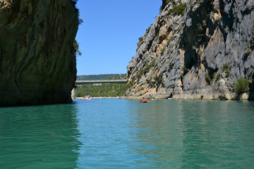 Entrée des Gorges du Verdon - Var - France