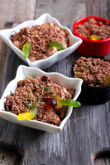 Chocolate Halloween dessert