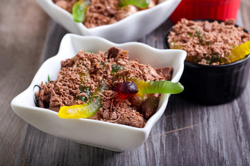 Chocolate Halloween dessert