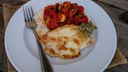 escalope et ratatouille 08082015