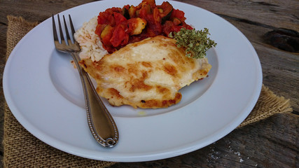 escalope et ratatouille 08082015