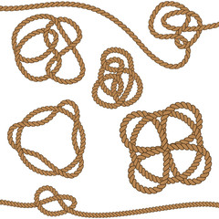 Rope with celtic knot.