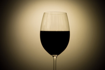 Glass of wine
