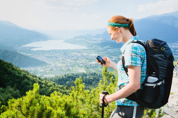 Outdoor Adventure - Hiking in the Alps © ptnphotof