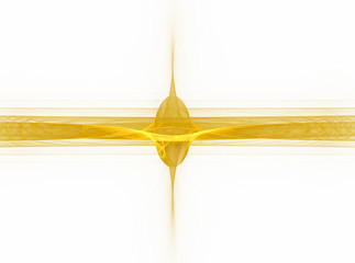 Abstract fractal pattern isolated