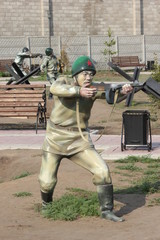 Автоматчик в атаке (Павлодар, Казахстан)
