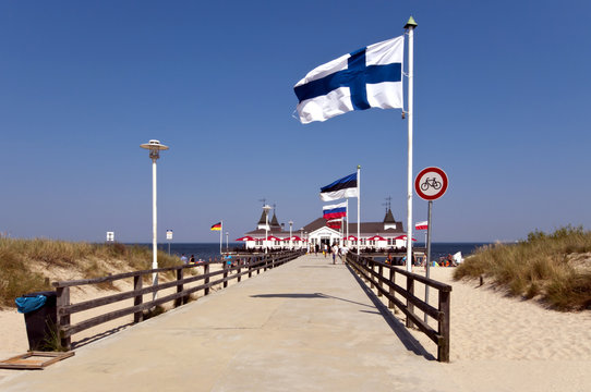 Seebr&uuml;cke Ahlbeck Insel Usedom