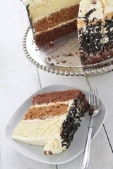 chocolate layered cake