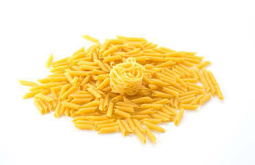 Italian spaghetti pasta dried food