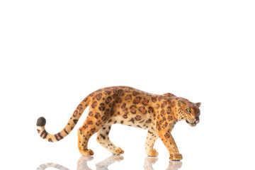 toy jaguar on white
