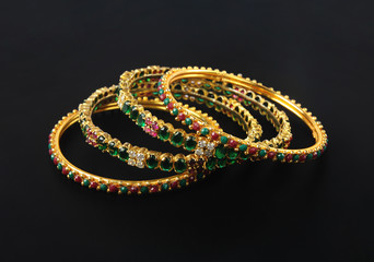 Wedding gold bracelets