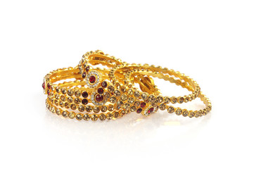 Wedding gold bracelets