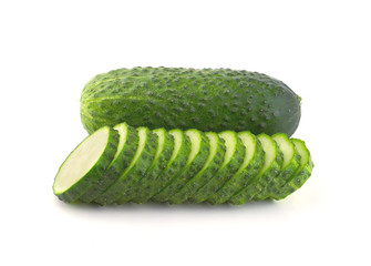 Cucumber and slices 