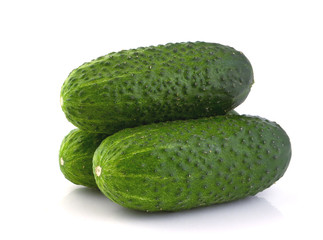 three cucumbers