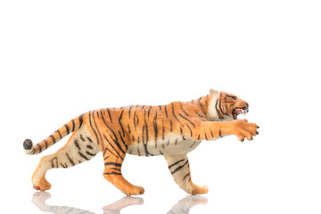 Fototapeta premium zabawka tygrys dwa