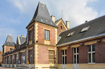 Fototapeta na wymiar Gares françaises, Beauvais