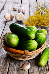 Cucumbers for canning