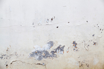 Old painted wall damage surface