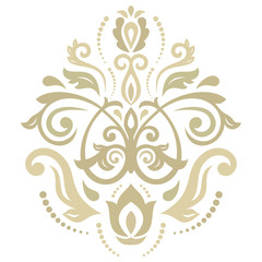 Damask Vector Oriental Pattern