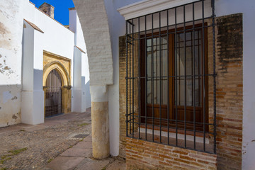 Typical whitewashed houses along the streets of the city of Cordoba, spain © james633