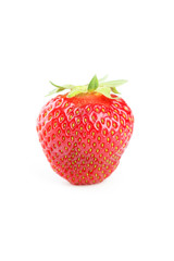 Strawberries berry isolated on white
