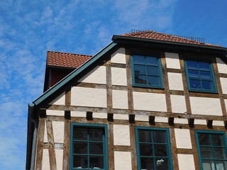 Fachwerkhaus Häuserzeile