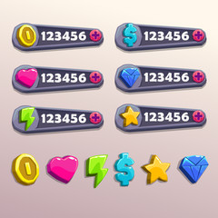 Cartoon resources icons