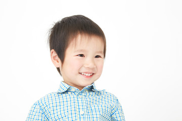 笑顔の男の子