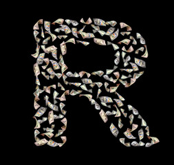 letter R