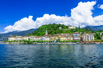 Fototapeta na wymiar view of Bellagio - beautiful town of Lago di Como, north of Italy