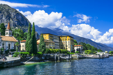 Obraz premium scenic landscapes of Lago di Como - Cadenabbia, Italy