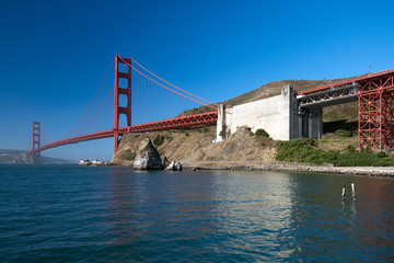 Obraz premium Golden Gate Bridge (San Francisco, Kalifornien) 
