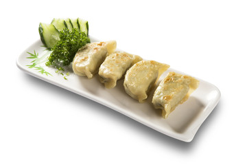 Spring Rolls - Fried vegetable spring rolls served with sweet ch