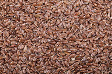 background of seeds of flax