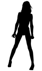 Sexy Woman Silhouette
