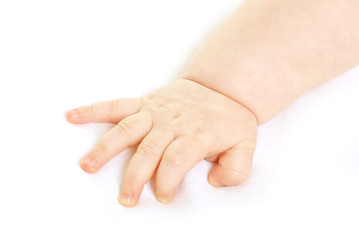 baby hand