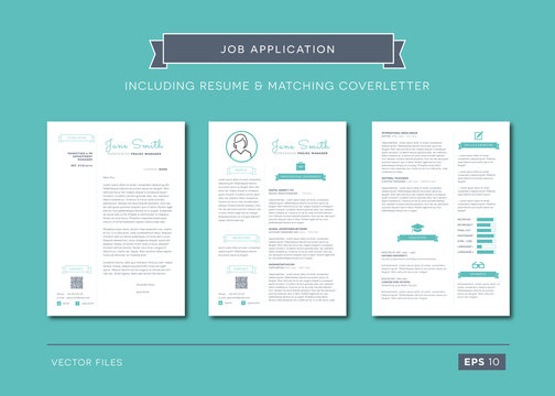 Fancy job application template