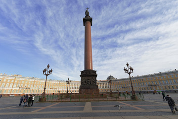 Fototapeta na wymiar Street views of Saint Petersburg.