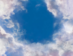 Beautiful cloud background