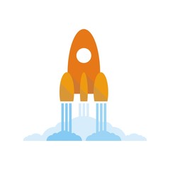 Rocket Icon Vector Editable