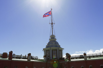 Street views of Saint Petersburg.